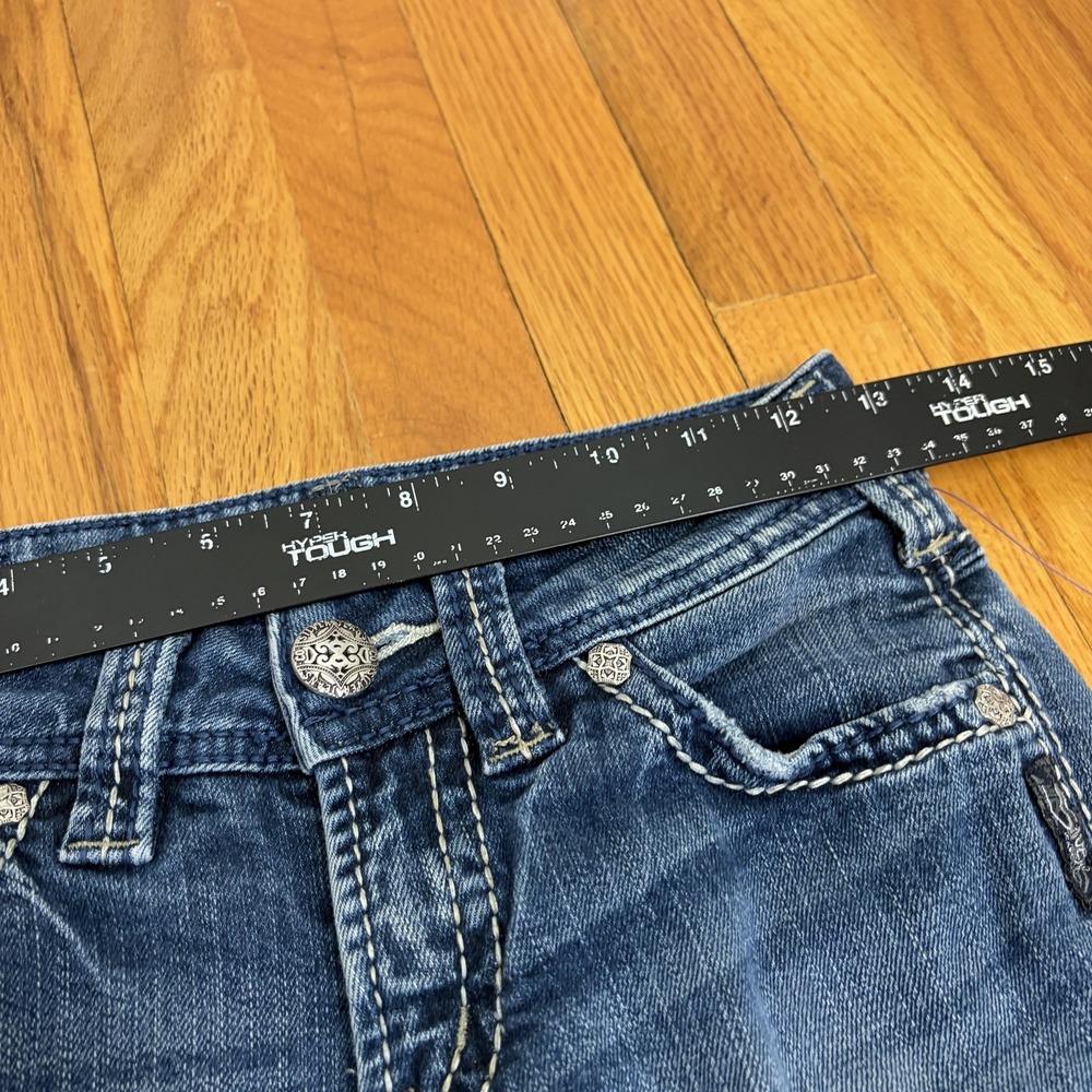 Silver Jeans Co Suki Surplus Jeans Womens 24x30 Medium Wash Bootcut Stretch Flap - Picture 6 of 9